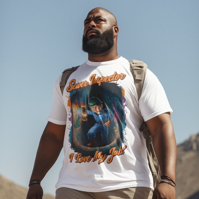 Sewer Inspector Illuminating the Unknown T-Shirt (Creator Uploaded)