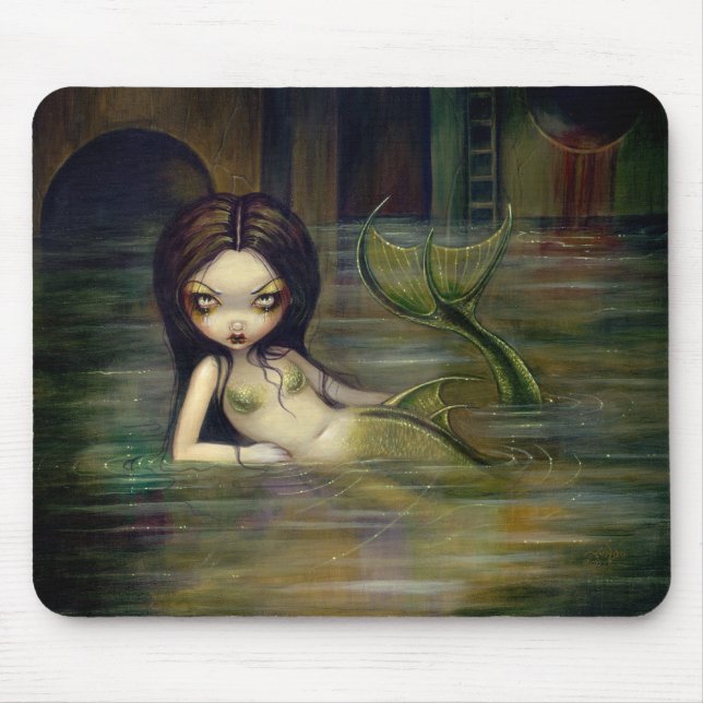 "Sewer Mermaid" Mousepad (Front)