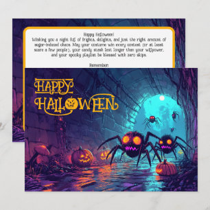 Sewer Spooktacular Halloween Card
