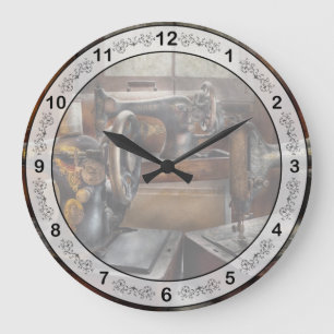 Sewing - A Chorus of Three Large Clock