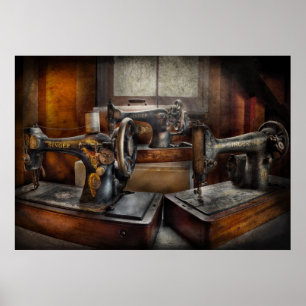 Sewing - A Chorus of Three Poster