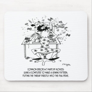 Sewing Cartoon 4112 Mouse Pad