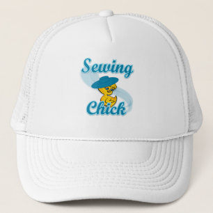 Sewing Chick #3 Trucker Hat