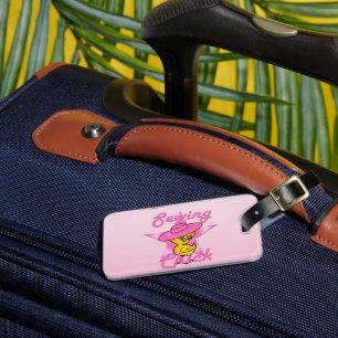 Sewing Chick #8 Luggage Tag