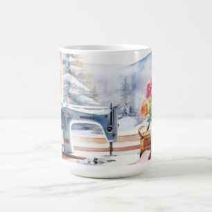 Sewing coffee mug