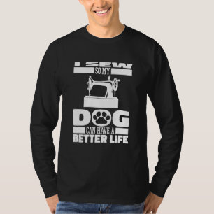 Sewing Dog Handcraft Seamstress Machine Sewer Se T-Shirt