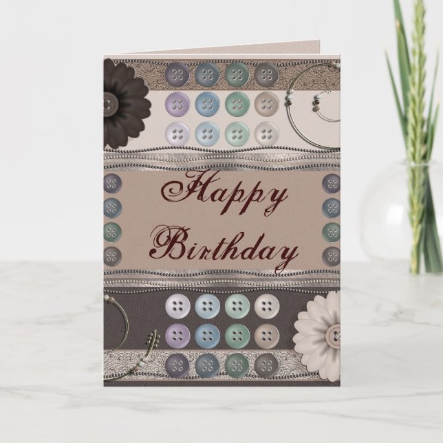 Sewing Enthusiast Card (Front)