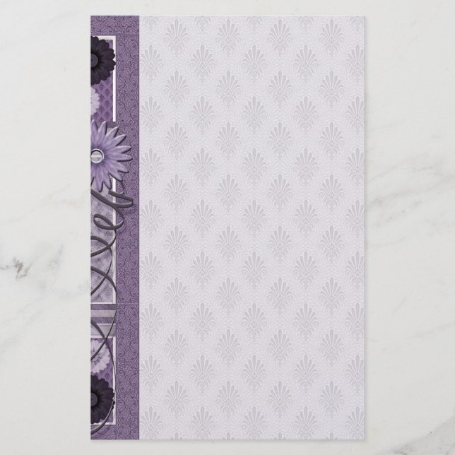 Sewing Enthusiast Stationery (Front)