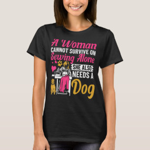 Sewing Fabric Stitcher Sewing Quilting Machine Qui T-Shirt