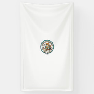 Sewing Fashion Design Cat Cat Lover Gift - Sewing Banner