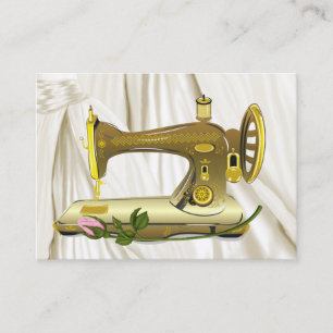Sewing  / Fashion / Seamstress Business Card