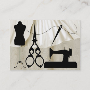 Sewing / Fashion / Seamstress - SRF Business Card