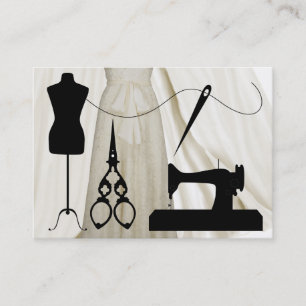 Sewing / Fashion / Seamstress - SRF Business Card