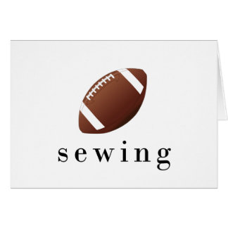 Sewing Football Funny Hilarious T-Shirt