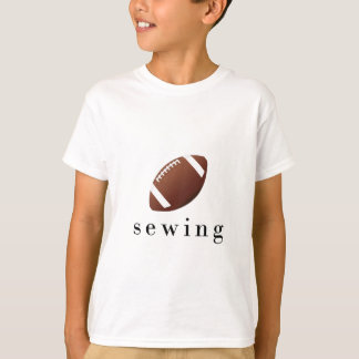 Sewing Football Funny Hilarious T-Shirt