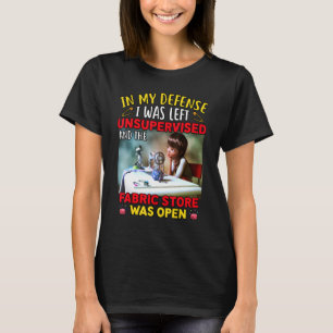 Sewing For Women Fabric Crazy Quilt Lady Craft 5 T-Shirt
