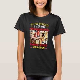 Sewing For Women Fabric Crazy Quilt Lady Craft T-Shirt
