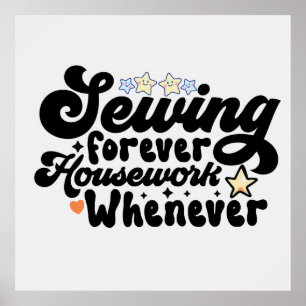 Sewing Forever Poster