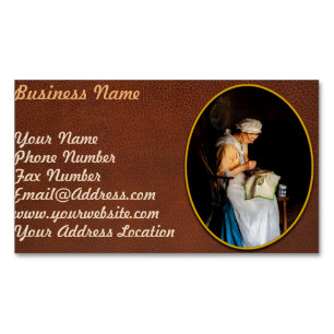 Sewing - Grannies gift Magnetic Business Card