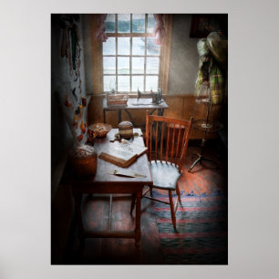 Sewing - I dream about the ocean Poster