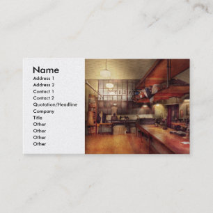 Sewing - Industrial - Tailored made clothing Business Card
