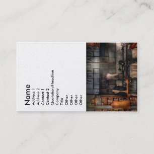 Sewing - Inudstrial - Quality Linens Business Card
