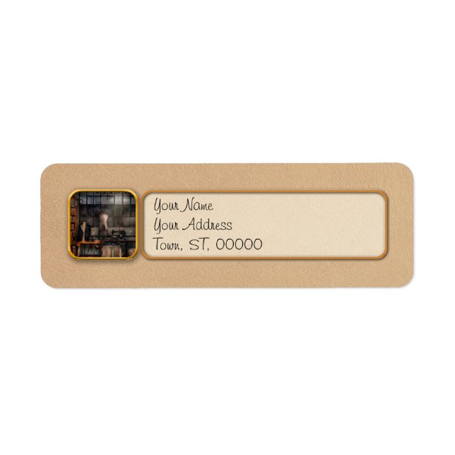 Sewing - Inudstrial - Quality Linens Return Address Label (Front)