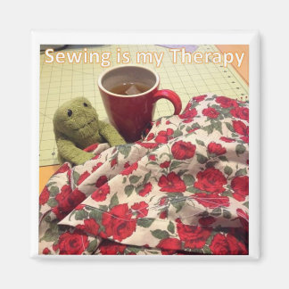 Sewing Is My Therapy Magnet