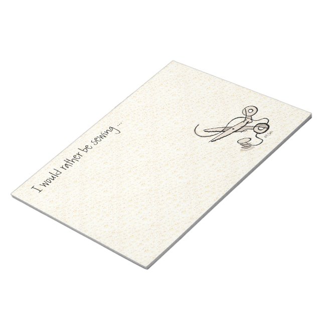 Sewing (large) notepad (Angled)