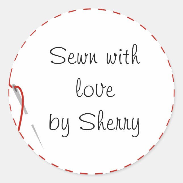 Sewing Love Stickers (Front)