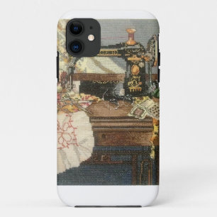 Sewing Machine and Dress iPhone 11 Case