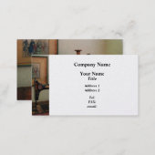 Sewing Machine and Lithograph - Platinum Business Card (Front/Back)