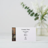 Sewing Machine and Lithograph - Platinum Business Card (Standing Front)
