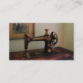 Sewing Machine and Lithograph - Platinum Business Card (Back)