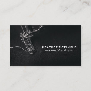 Sewing Machine   Business Card