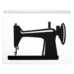Sewing machine calendar