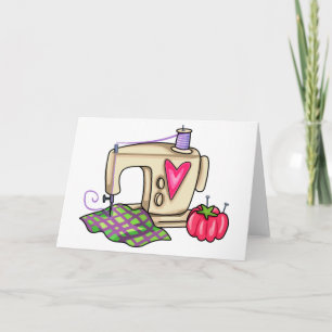 Sewing Machine Card