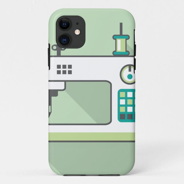 Sewing Machine Case-Mate iPhone Case (Back)