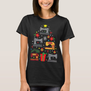 Sewing Machine Christmas Tree Christmas Ornament W T-Shirt