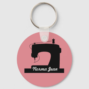 Sewing Machine Custom Colour/Text Light Key Ring