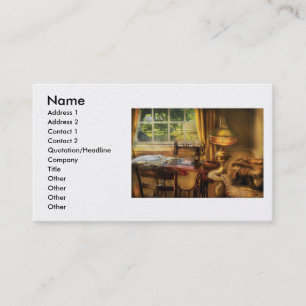 Sewing Machine  - Domestic Sewing Machine, Name... Business Card