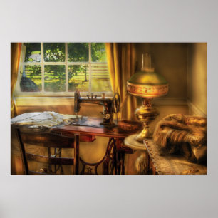Sewing Machine  - Domestic Sewing Machine Poster