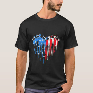 Sewing machine Flag Quilting Quilter Sewer Sewing T-Shirt