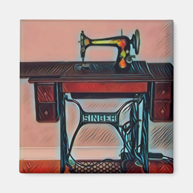 Sewing Machine Magnet (Front)