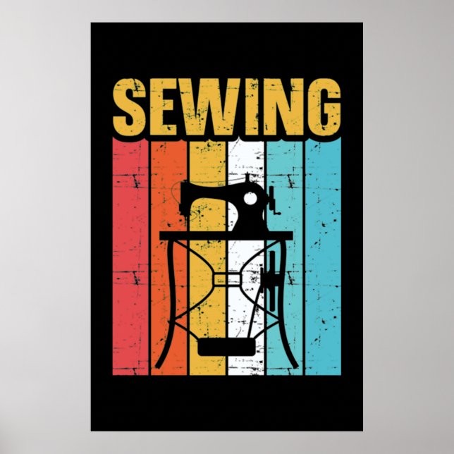Sewing Machine Poster (Front)