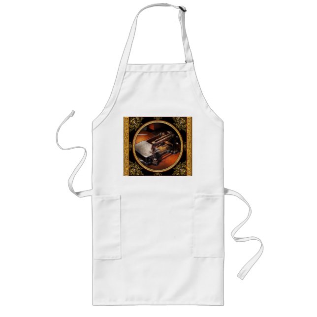 Sewing Machine - Sewing for small hands Long Apron (Front)