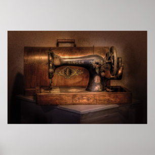 Sewing Machine  - Singer Poster