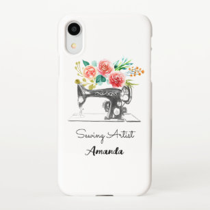 Sewing Machine Tailor Seamstress Dressmaker iPhone Case