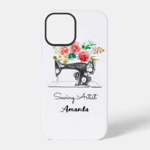 Sewing Machine Tailor Seamstress Dressmaker iPhone 12 Pro Case