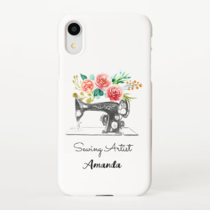Sewing Machine Tailor Seamstress Dressmaker  iPhone Case